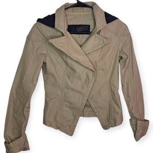 CLANDESTINE INDUSTRIES Pete Wentz Fall Out Boy Y2K Women's Hooded Blazer size Sm